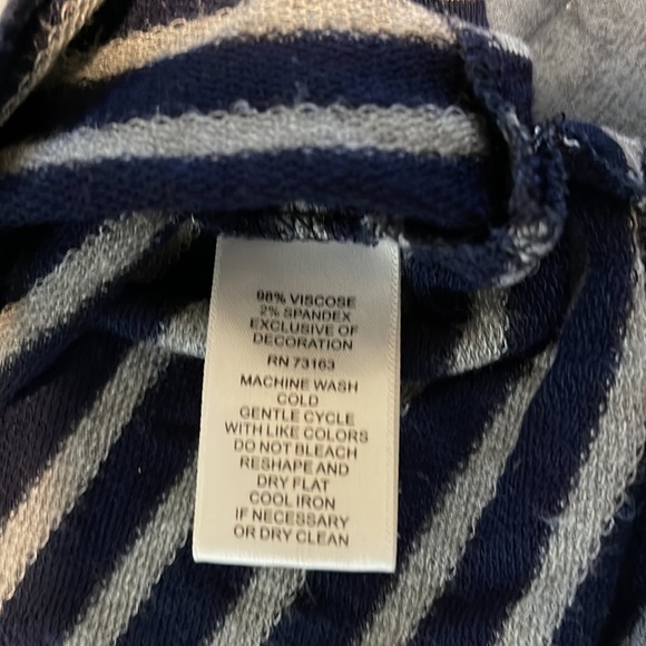 Cable & Gauge striped swim coverup - Picture 3 of 8